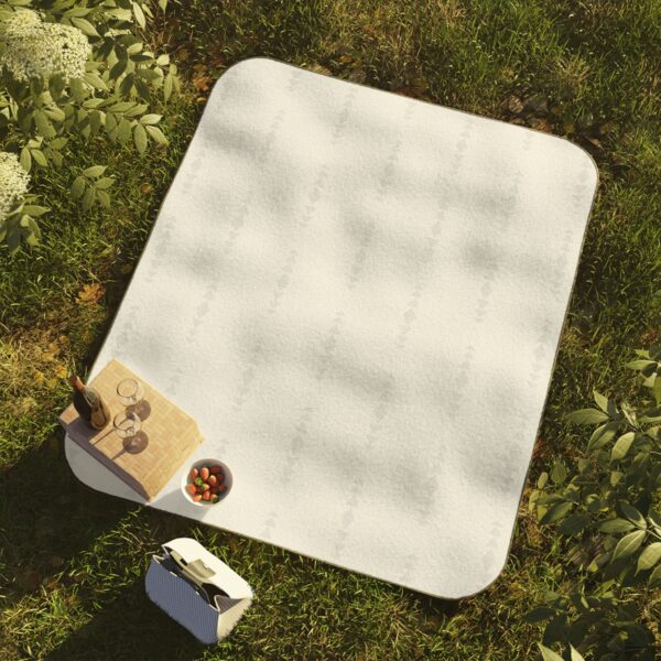 White Picnic Blanket - Image 2