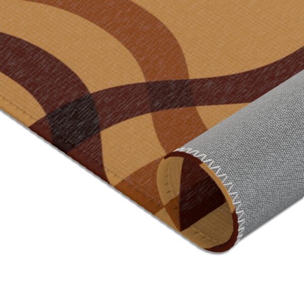 Brown Waves Outdoor Rug - Image 4