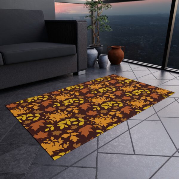 Autumn Gold Foliage Patio Mat - Image 3
