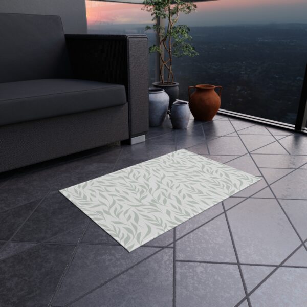 Nature-Inspired Pale Grey Carpet - Image 2