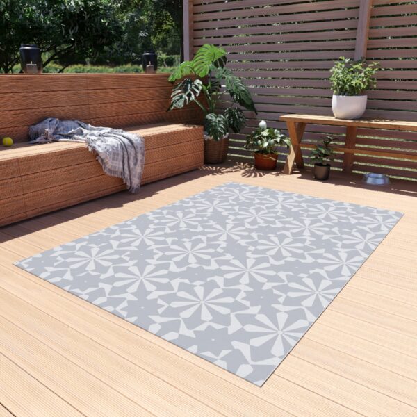 Vintage Floral Outdoor Carpet
