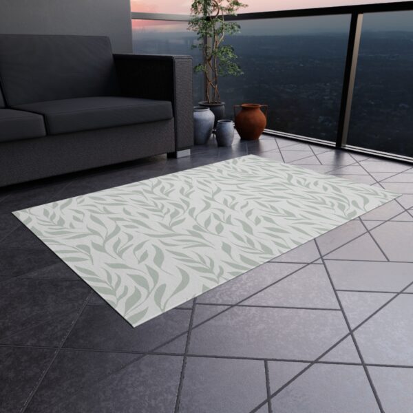 Nature-Inspired Pale Grey Carpet - Image 4