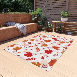 Autumn Foliage Patio Mat