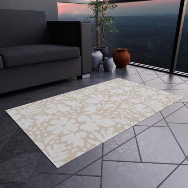 Playful Modern Bloom Deck Rug - Image 3