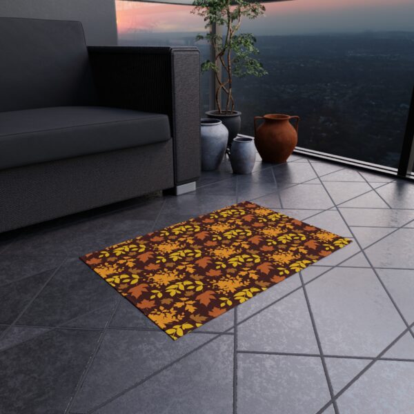 Autumn Gold Foliage Patio Mat - Image 2