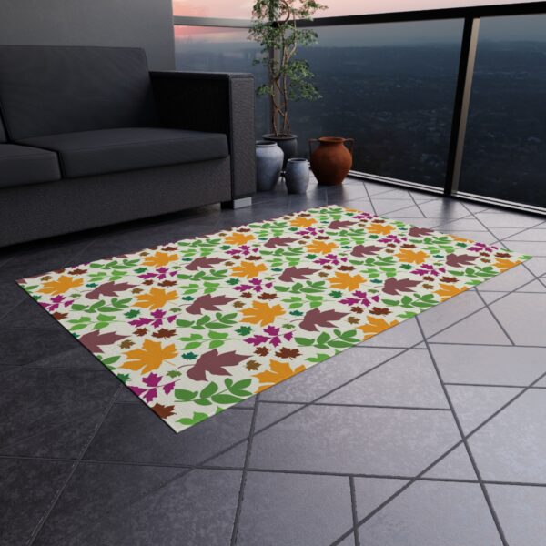 Vibrant Autumn Foliage Patio Mat - Image 4
