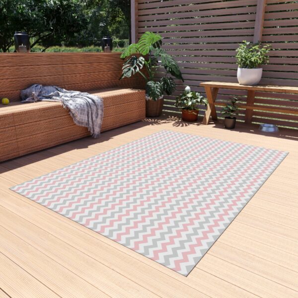 Modern Zigzag Outdoor Rug