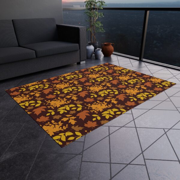 Autumn Gold Foliage Patio Mat - Image 5