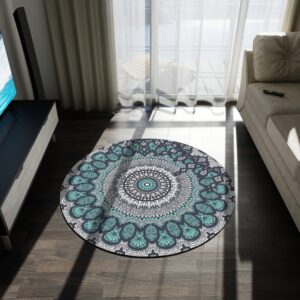 Modern Bohemian Round Rug
