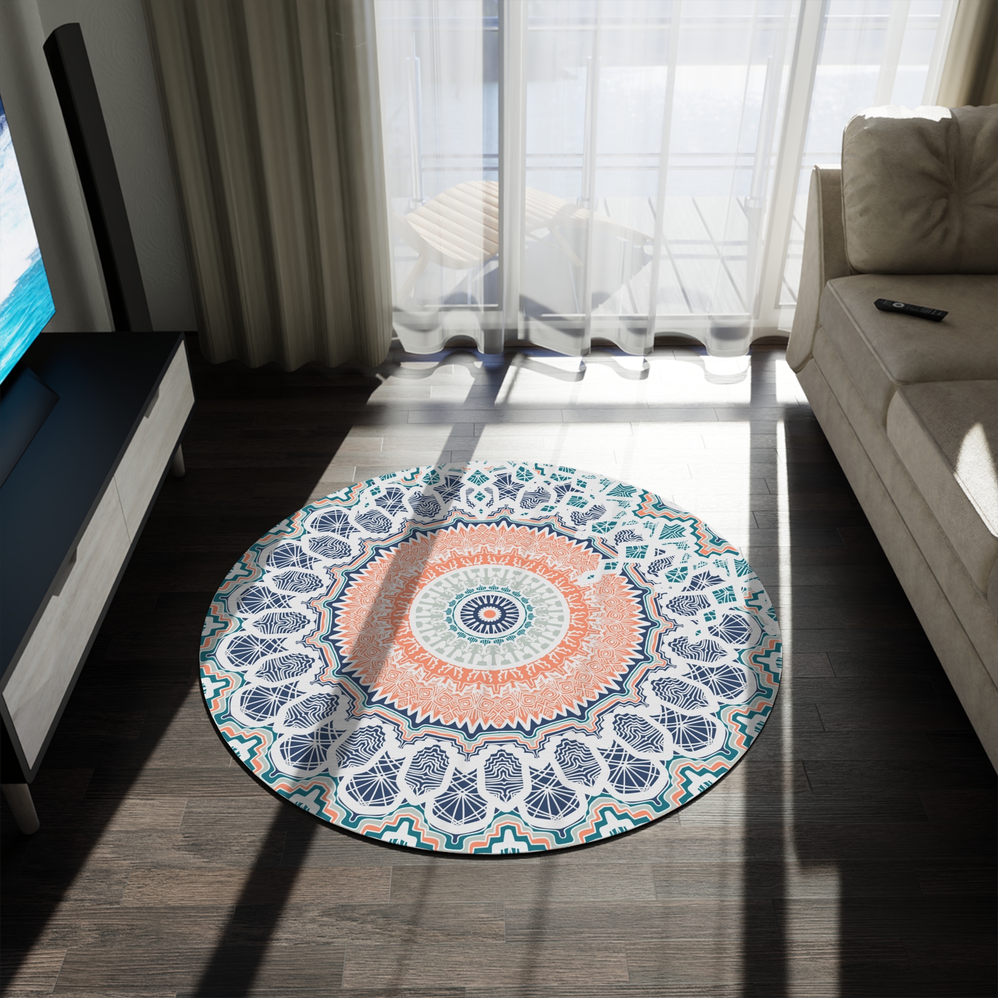 Soft Touch Round Rug