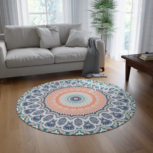 Soft Touch Round Rug - Image 2