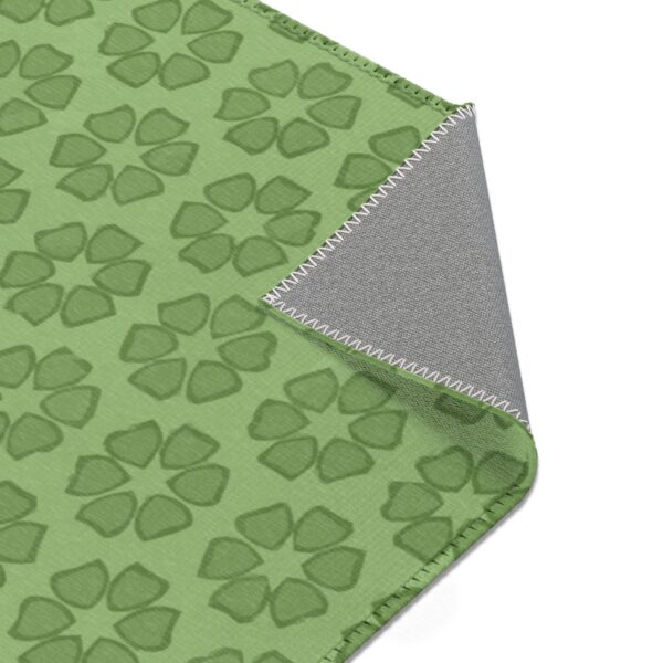 Geometric Green Outdoor Area Rug - Image 4