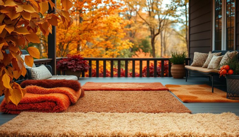 how to choose a fall outdoor rug