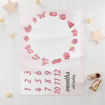 Baby Milestone Blanket