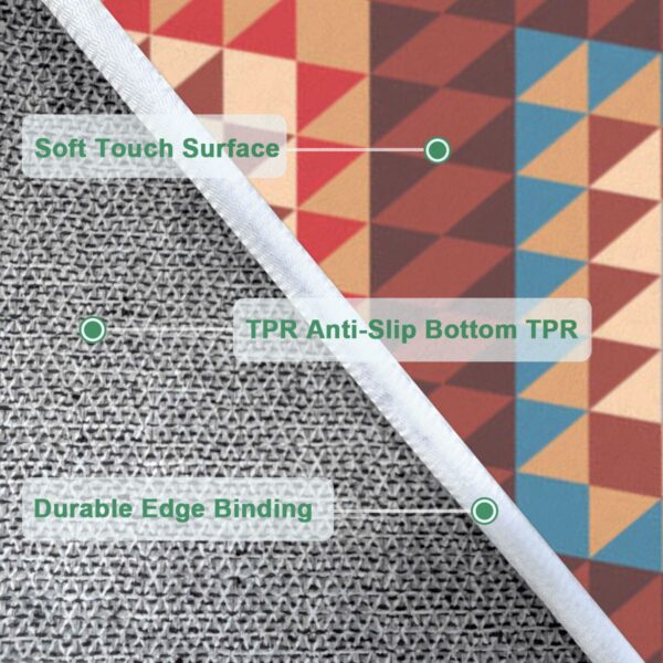 Southwestern-Style Geometric Rug - Image 6