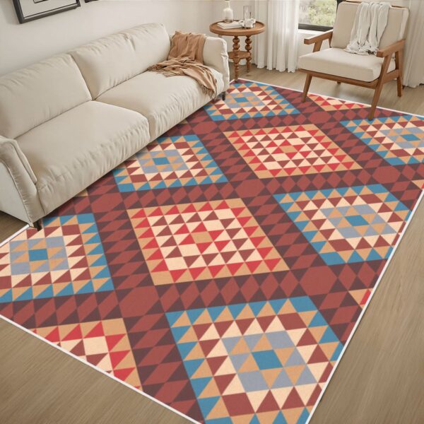 Southwestern-Style Geometric Rug - Image 2
