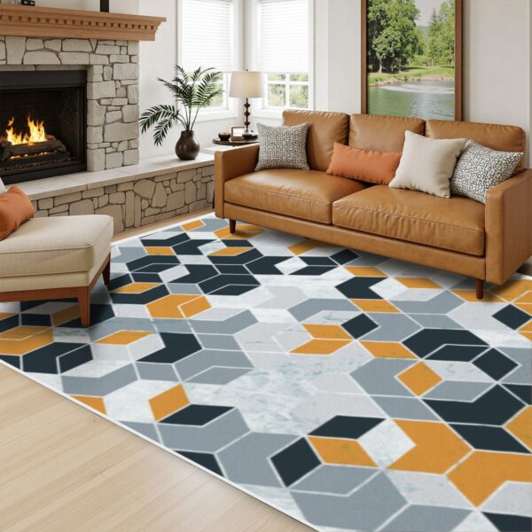 Traditional Persian-Inspired Rug - Image 4