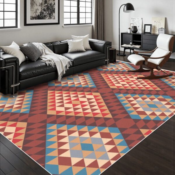 Southwestern-Style Geometric Rug