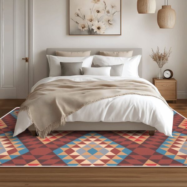 Southwestern-Style Geometric Rug - Image 5