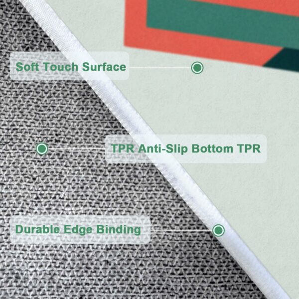 Retro Geometric Pattern Rug - Image 6