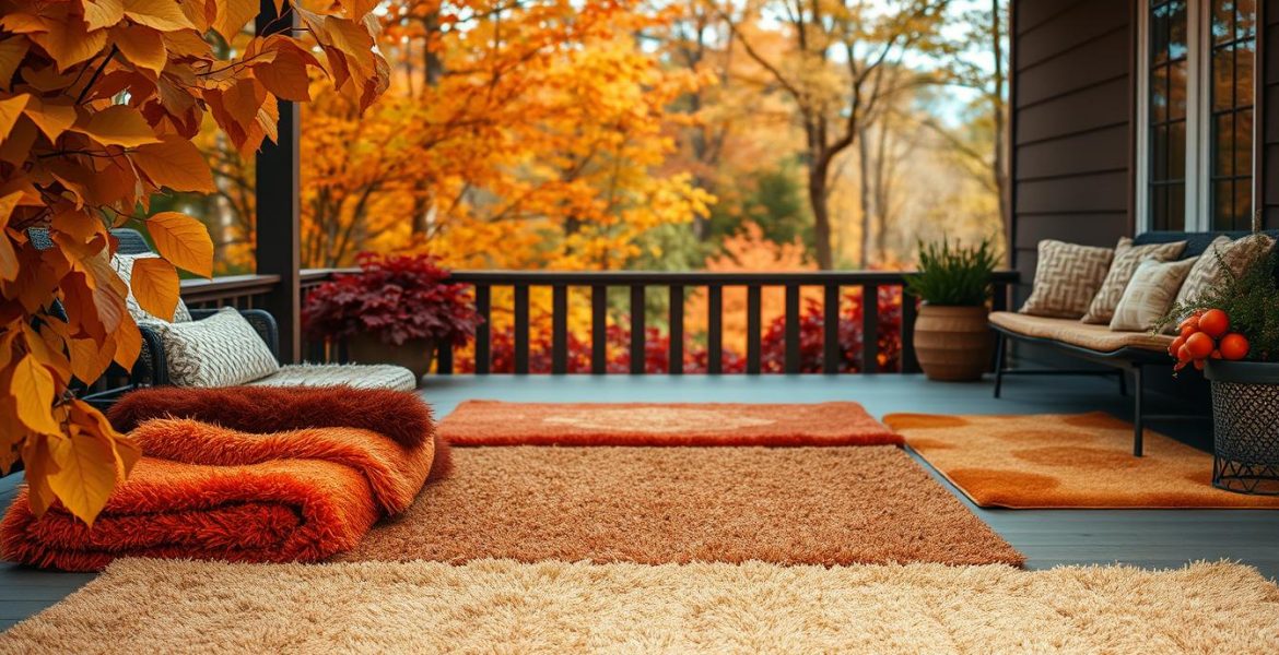 how to choose a fall outdoor rug